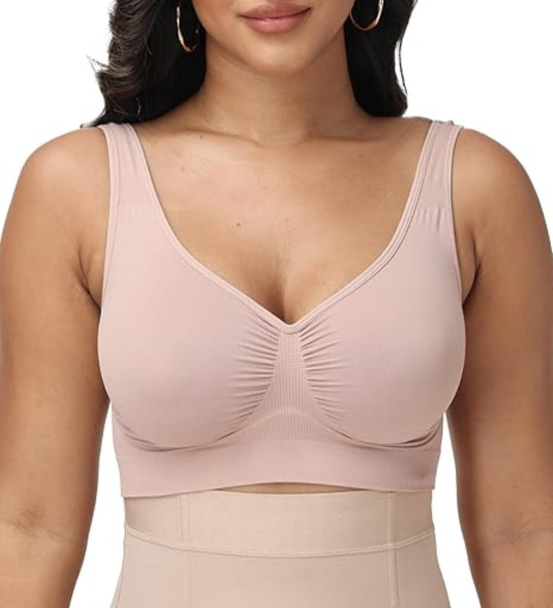 Sorelyne® Seamless Comfort Sports Bra with Removable Pads
