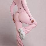 Ballet Ruffled Flare Leggings