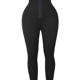 High Compression Butt Lifting Wide Waistband Shaper Leggings