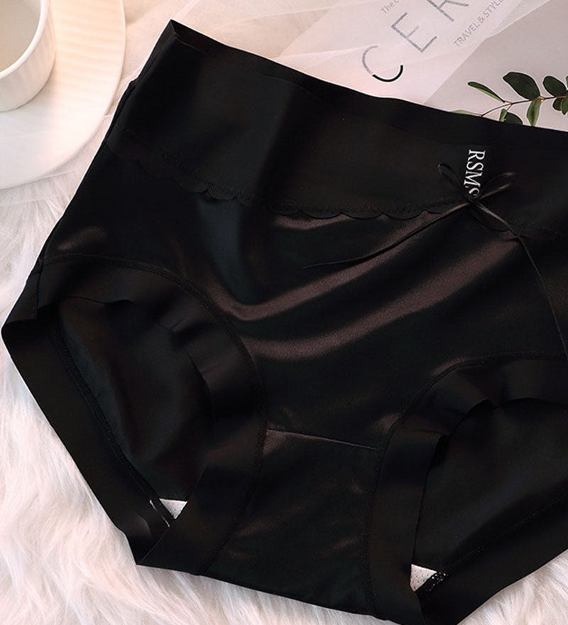 Luxury High Waist Tummy Control Satin Panties
