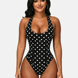 Hourglass Corset Body Shaper Waist Cincher Swimsuit Two-Piece Set