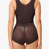 Mesh Seamless Waist Slimmer Corset Butt Shaping Shapewear Bodysuit