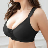 Sorelyne® Women Front Closure Brassiere Sports Bra High Support-Black