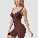 Sorelyne® Lace Plunge Backless Bodysuit Shapewear