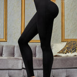 Elasticity Tummy Control High Waist Shaping Butt Lifting Slimming Leggings