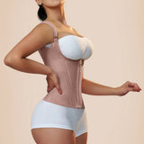 Waist Trainer for Women Body Shaper Corset Vest Tank Top with Steel Bones