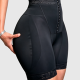 High Waist Tummy Control Butt Lifting Mid Thigh Mesh Shaper Shorts