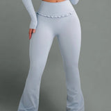 Ballet Ruffled Flare Leggings