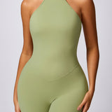 Peach Hip-lifting and Beautiful Back Quick-drying Yoga Jumpsuit