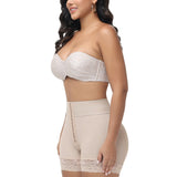 Sorelyne® Double Compression High Waisted BBL Shorts With Mid-section Tummy Control Panties