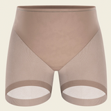 Seamless Undetectable Sheer Shaper Shorts Thong Anti-Chafing Mesh Shapewear Shorts