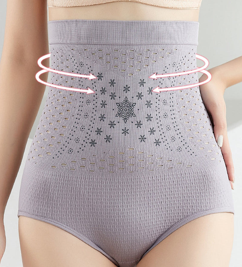 Women's Negative Ion Shaper Panty Breathable Hole Traceless Butt Lifter Underwear