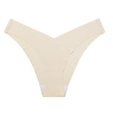 Sexy Ice Silk Low-Rise Panties Seamless Multicolor Briefs Lingerie