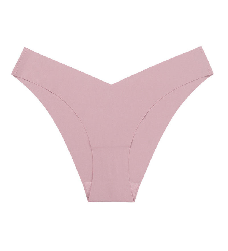 Sexy Ice Silk Low-Rise Panties Seamless Multicolor Briefs Lingerie