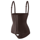 Women's Tummy Control Adjustable Buckle Front Open Bust Shapewear
