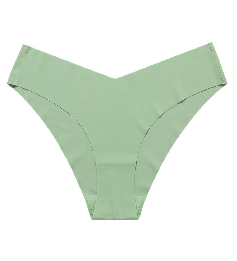 Sexy Ice Silk Low-Rise Panties Seamless Multicolor Briefs Lingerie