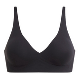Seamless V-Neck Wireless Push Up Bra