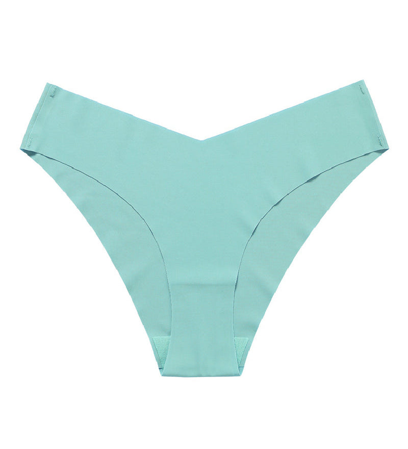 Sexy Ice Silk Low-Rise Panties Seamless Multicolor Briefs Lingerie
