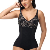 Sorelyne® Sexy V Neck Lace Briefs Shapewear Bodysuit (Pre-Sale)