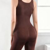 2 in 1 Seamless Double Tummy Control Mid Length Bodysuit