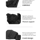 Women’s Sexy Lace Deep V Neck Bodysuit Tummy Control Thong Body Shaper