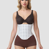 Polka Dot Lace-Up Back Hourglass Waist Corset