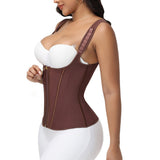 Waist Trainer for Women Body Shaper Corset Vest Tank Top with Steel Bones