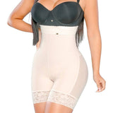 Sorelyne® High-Waist Butt Lifter Double Compression Lace Invisible Shapewear Shorts