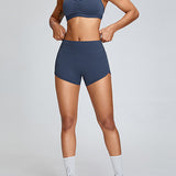 Seamless Hip-lifting Sports Yoga Shorts