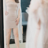 Seamless Shapewear Body Shaper Slip Under Dresses for Women