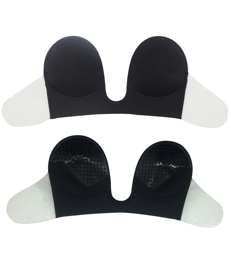 Invisible Reusable Backless Push Up Bra Strapless Sticky Brassiere