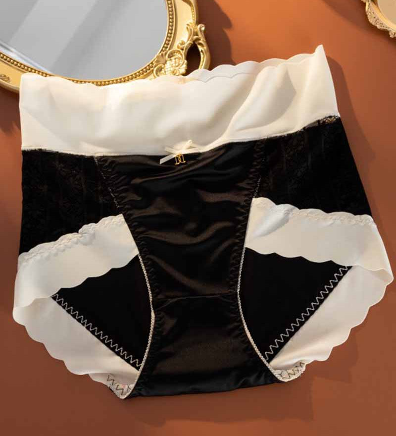 Ice Silk Light Luxury Comfort Seamless High Waist Underwear