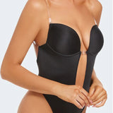 Shapewear Women Plus Size Backless Shapewear Integrated Bra Body Shaper Seamless Open Crotch Shapewear