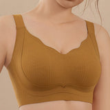Thin Breathable Wire Free Double Lift Anti Sagging Minimizer Bra