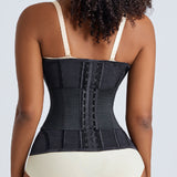 Women's Waist Trainer Tummy Control Mesh Breathable Sports Corset With Removable Belt