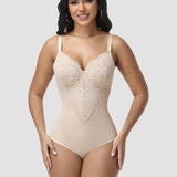 Sorelyne® Sexy Lace Floral Hip Lift Shapewear Bodysuit
