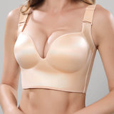 Smooth Seamless Sculpting Uplift Deep Cup  Full Coverage Wireless Shape Bra