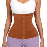 Waist Trainer Corset Double Belt Breathable Belly Slimming Workout Adjustable Girdles Girdle