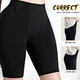 Women's Mid-rise Tummy Control Butt Lifting Shaping Shorts