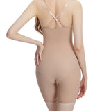 Seamless Mid Thigh Strapless Shapewear Comfort Tummy Control Bodysuits With Bra