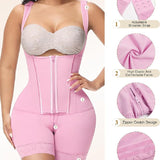 Sorelyne® High compression Front Zipper Mid Thigh Shapewear