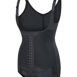 Women's Waist Trainer Bodysuit Tummy Control Slim Cincher Open Bust Shapewear