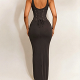 Hourglass Figure Body Shaper The Corset Maxi Dress Two-Piece Set