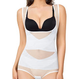 Mesh Seamless Waist Slimmer Corset Butt Shaping Shapewear Bodysuit