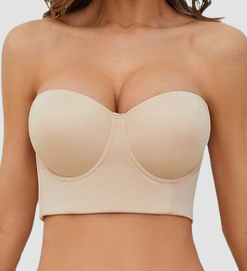 Seamless Multiway Low Back Anti Slip Push up Full Coverage Larger size Bras