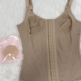 Sorelyne® Girdles Colombianas Mesh Waist Trainer Vest With Nippel Covers