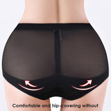 Mid Rise Cross Compression Shapewear Underwear Mesh Tummy Control Shaping Panty
