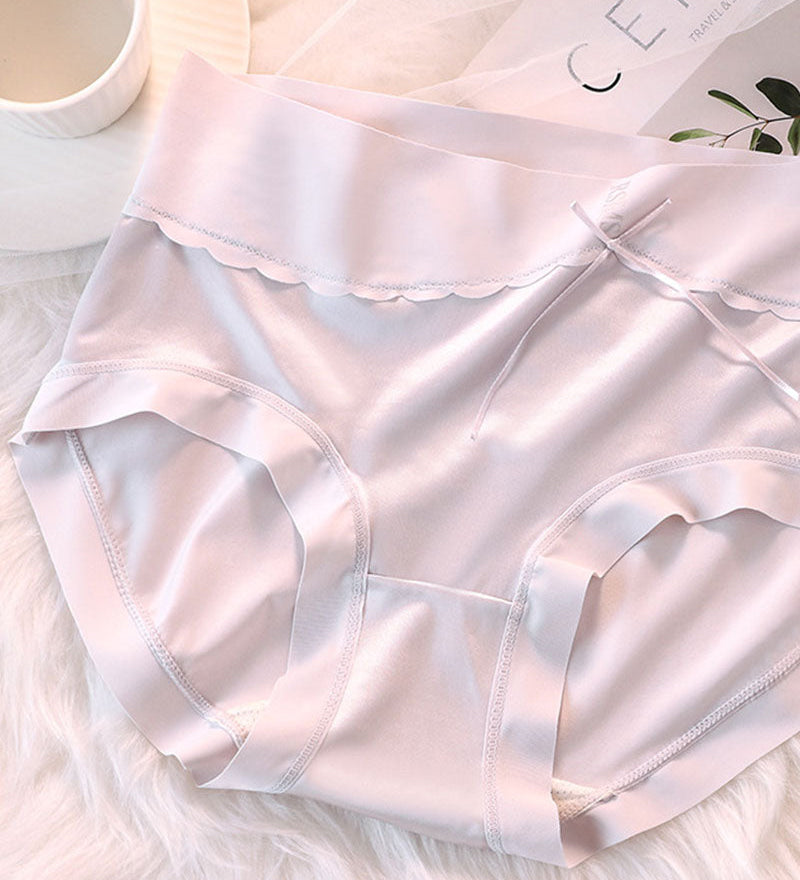 Luxury High Waist Tummy Control Satin Panties