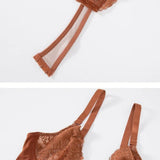 Sexy Lace Deep-V Neck Bodysuits