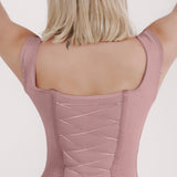 Sorelyne® Women's Sexy Back Lace-up Seamless Tummy Control Bodysuit
